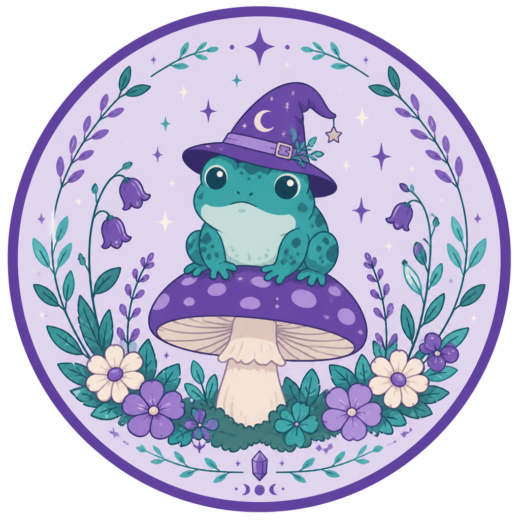 Tinkering Toad Trinkets logo