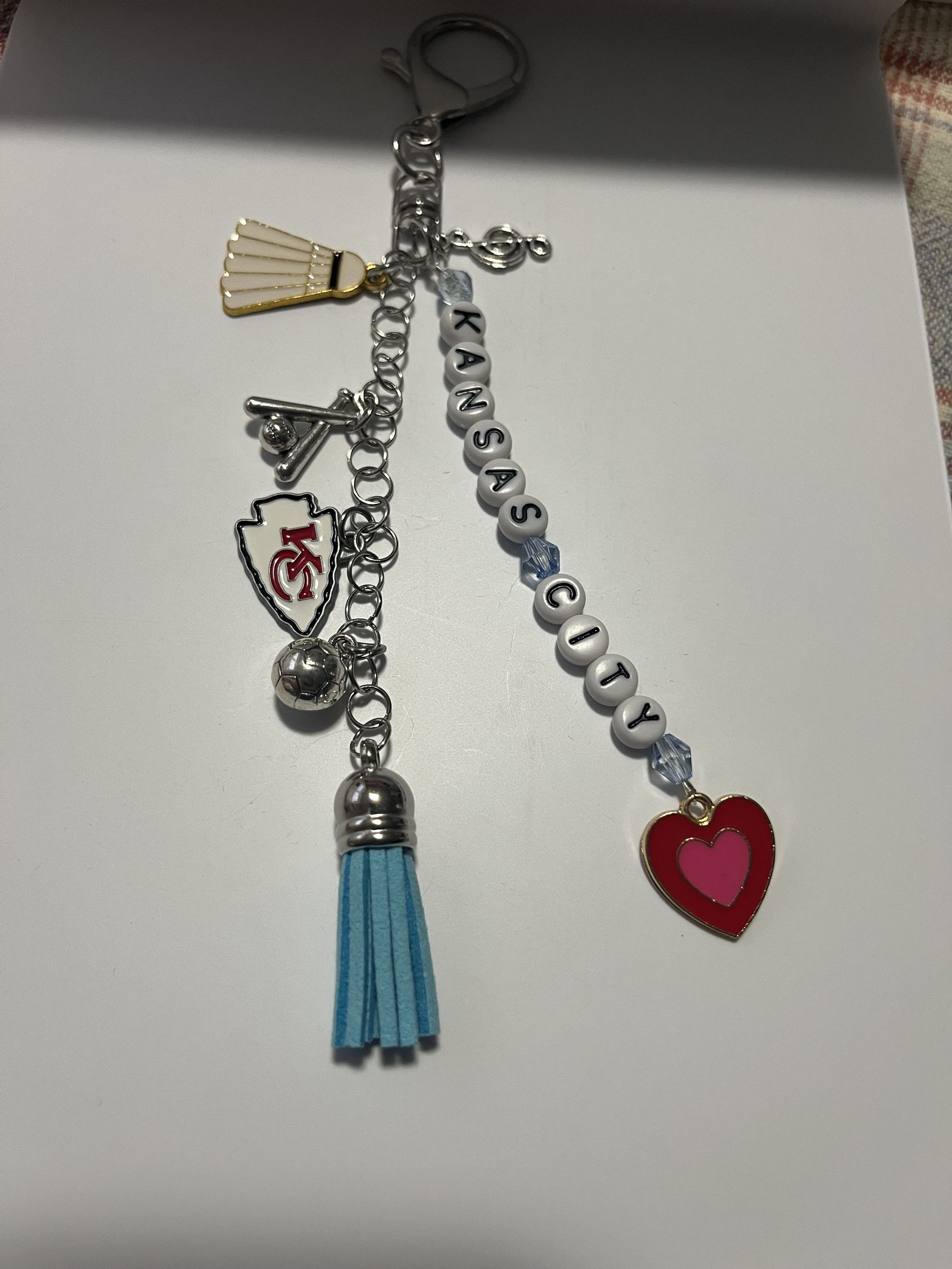 Kansas City Accessory Charm, Double Strand