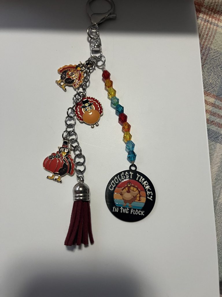 Coolest Turkey Accessory Charm