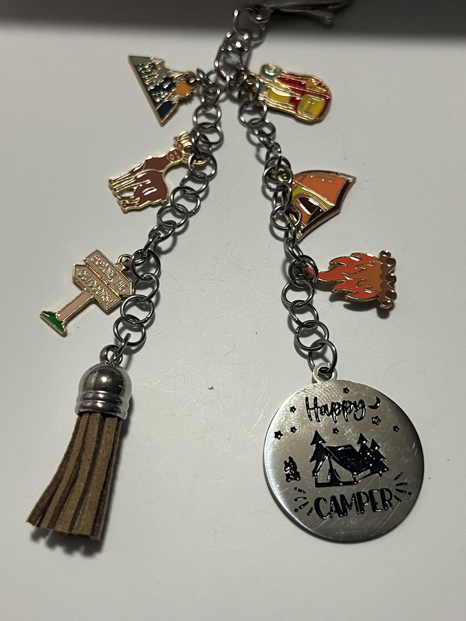 Happy Camper Accessory Charm