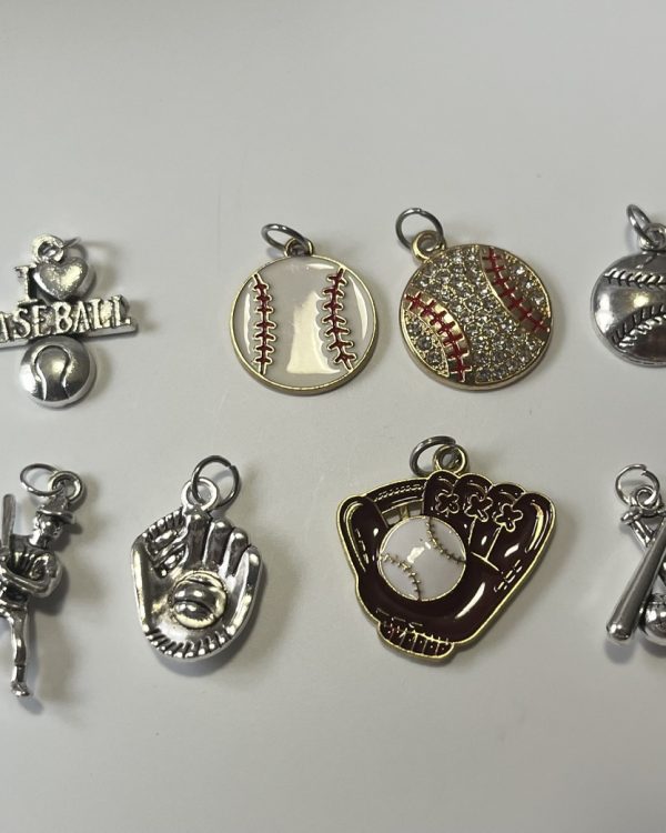 Baseball charms