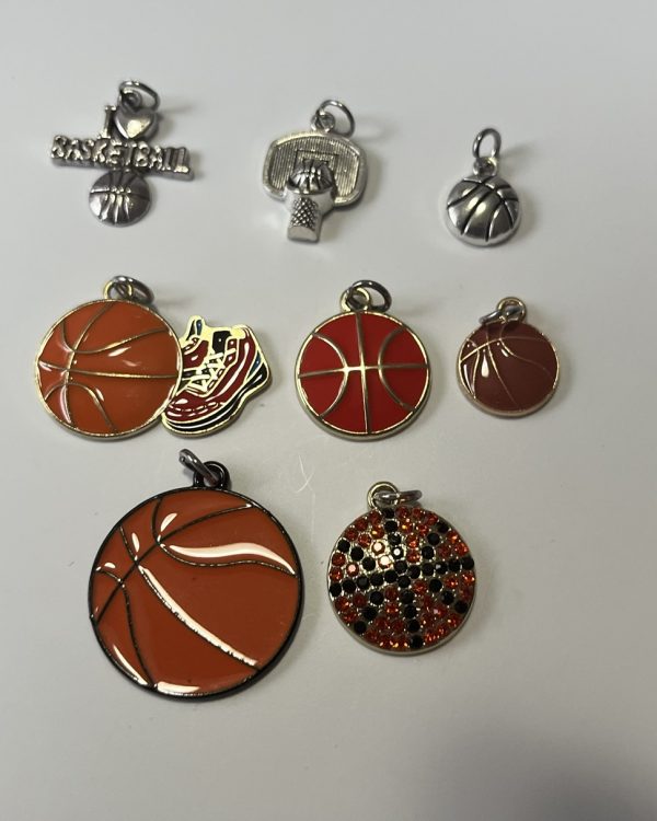 Basketball charms