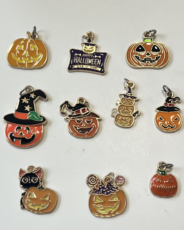 Jack o lantern charms